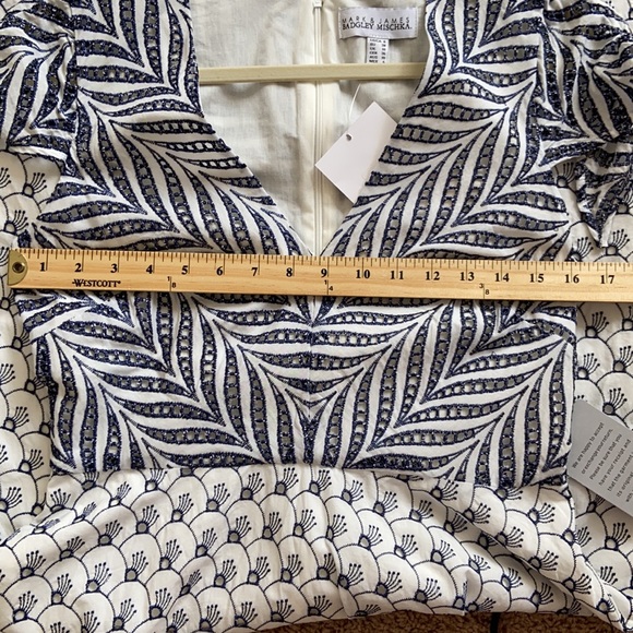 NWT Eyelet Fit & Flare Dress - Picture 9 of 10